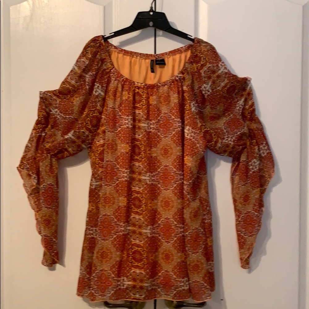 Sheer pullover